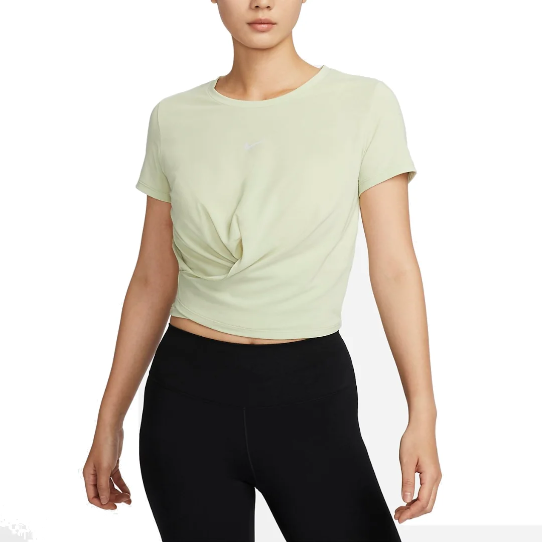 (WMNS) Nike One Luce Dri-FIT T-Shirt 'Green' HF6182-371 - 1