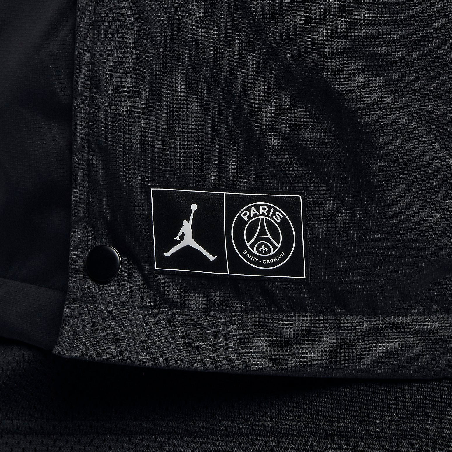 Air Jordan Coach Jacket x Paris SaintGermain 'Black White' BQ4213-010 - 5