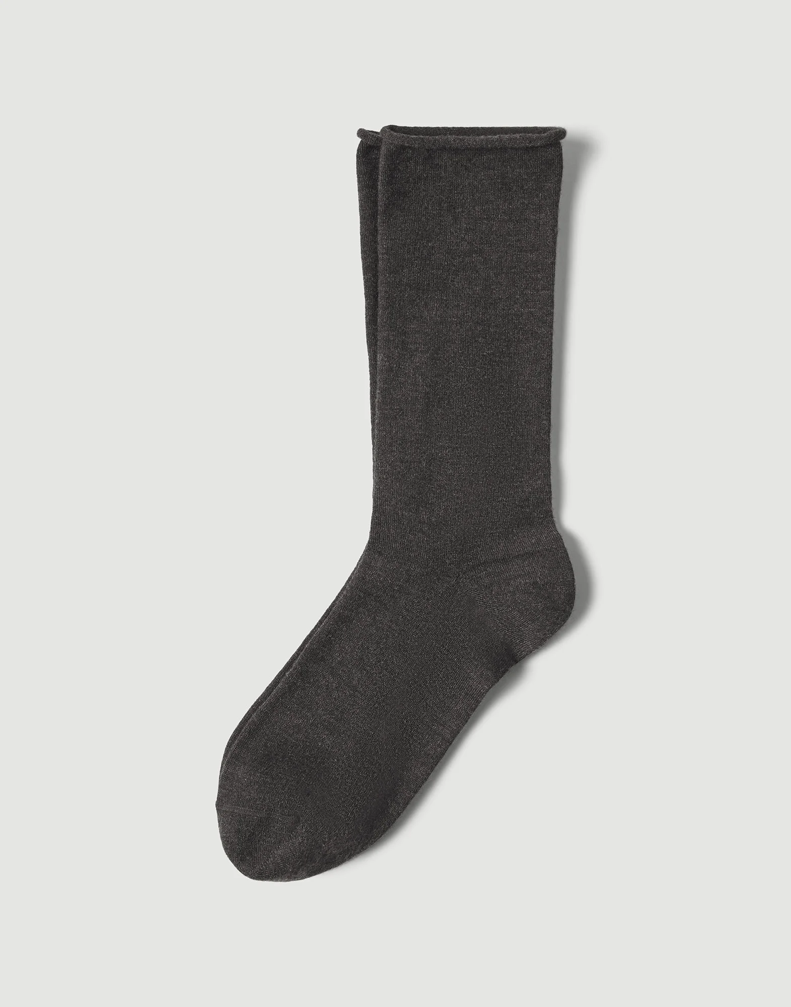 Stretch cashmere knit socks - 1