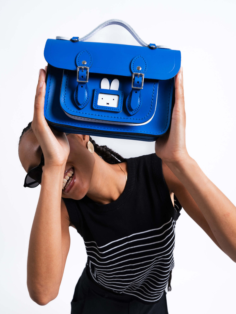 Cambridge Satchel The Peekaboo Miffy Mini Satchel - Royal Blue outlook