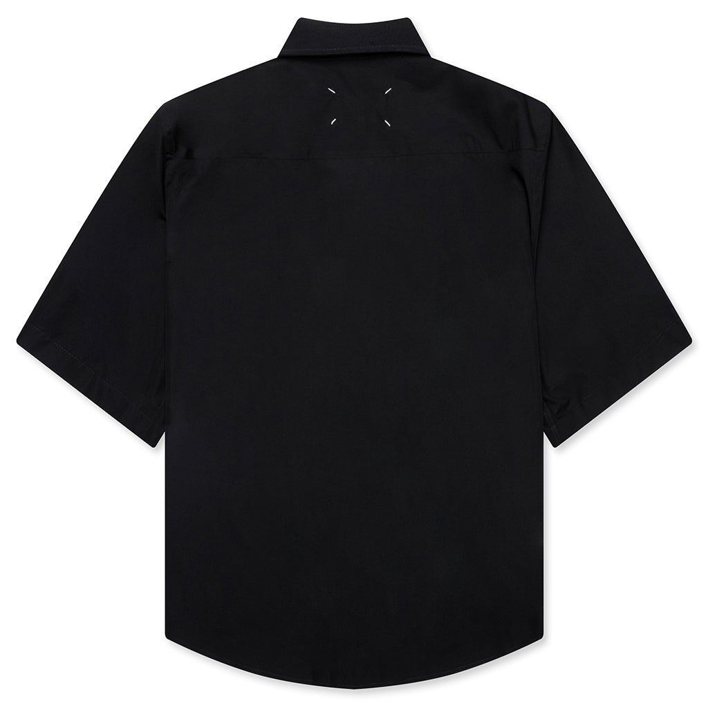 SHORT-SLEEVED SHIRT - BLACK - 2