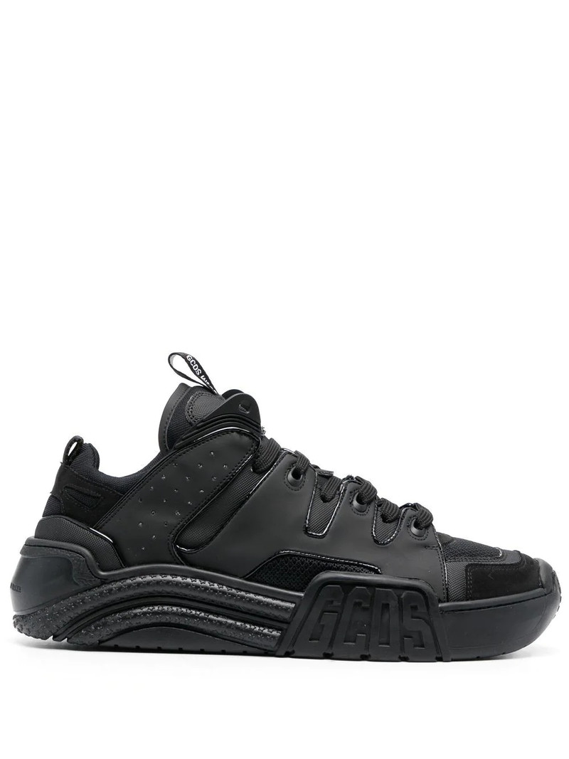 low-top lace-up sneakers 1