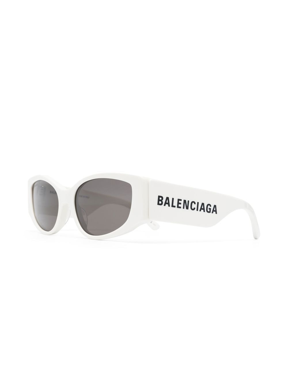 logo-print biker sunglasses - 2