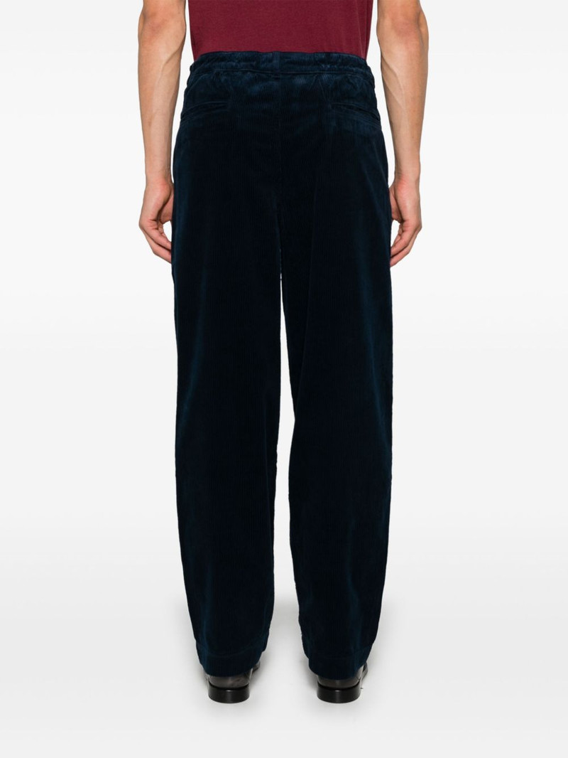 corduroy straight-leg trousers 4