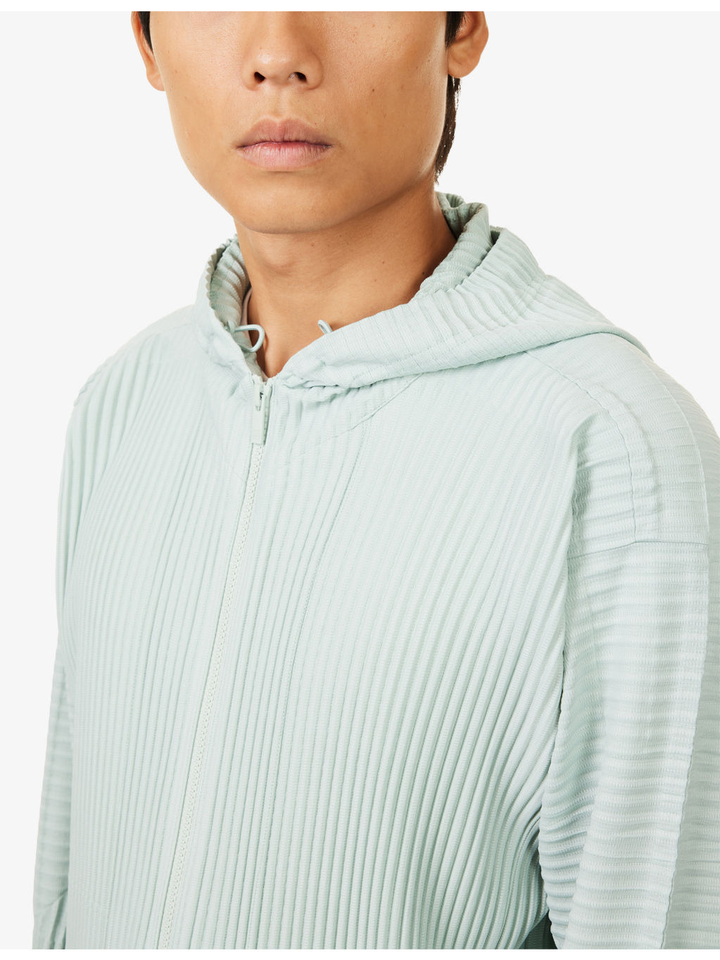 July Pleated Woven Hoodie - 5