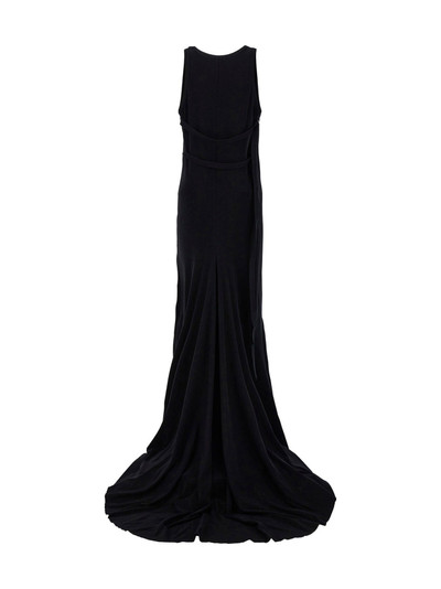 Ann Demeulemeester X-Long Dresses Black outlook