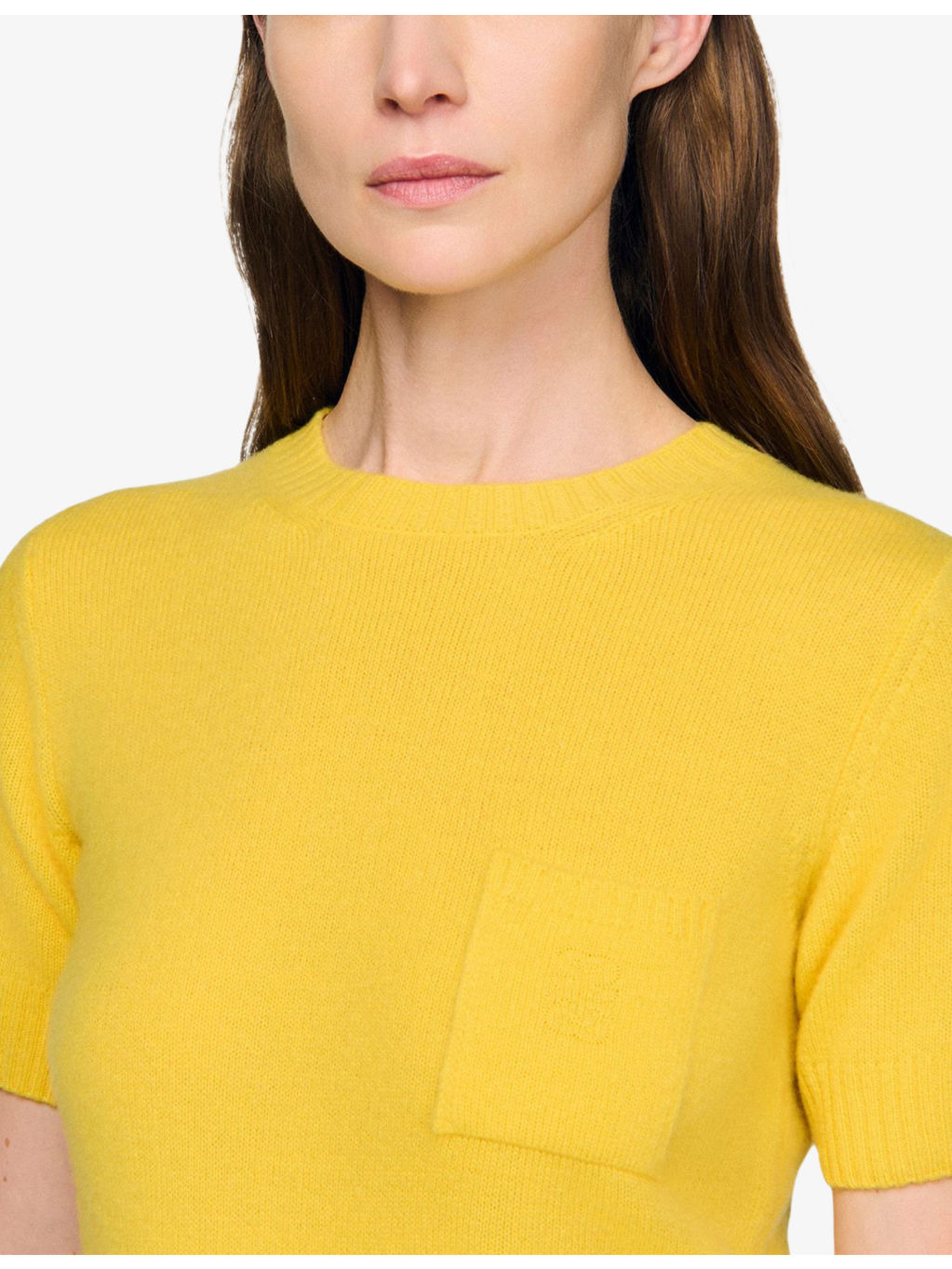Logo-Embroidered Short-Sleeve Wool Jumper - 5
