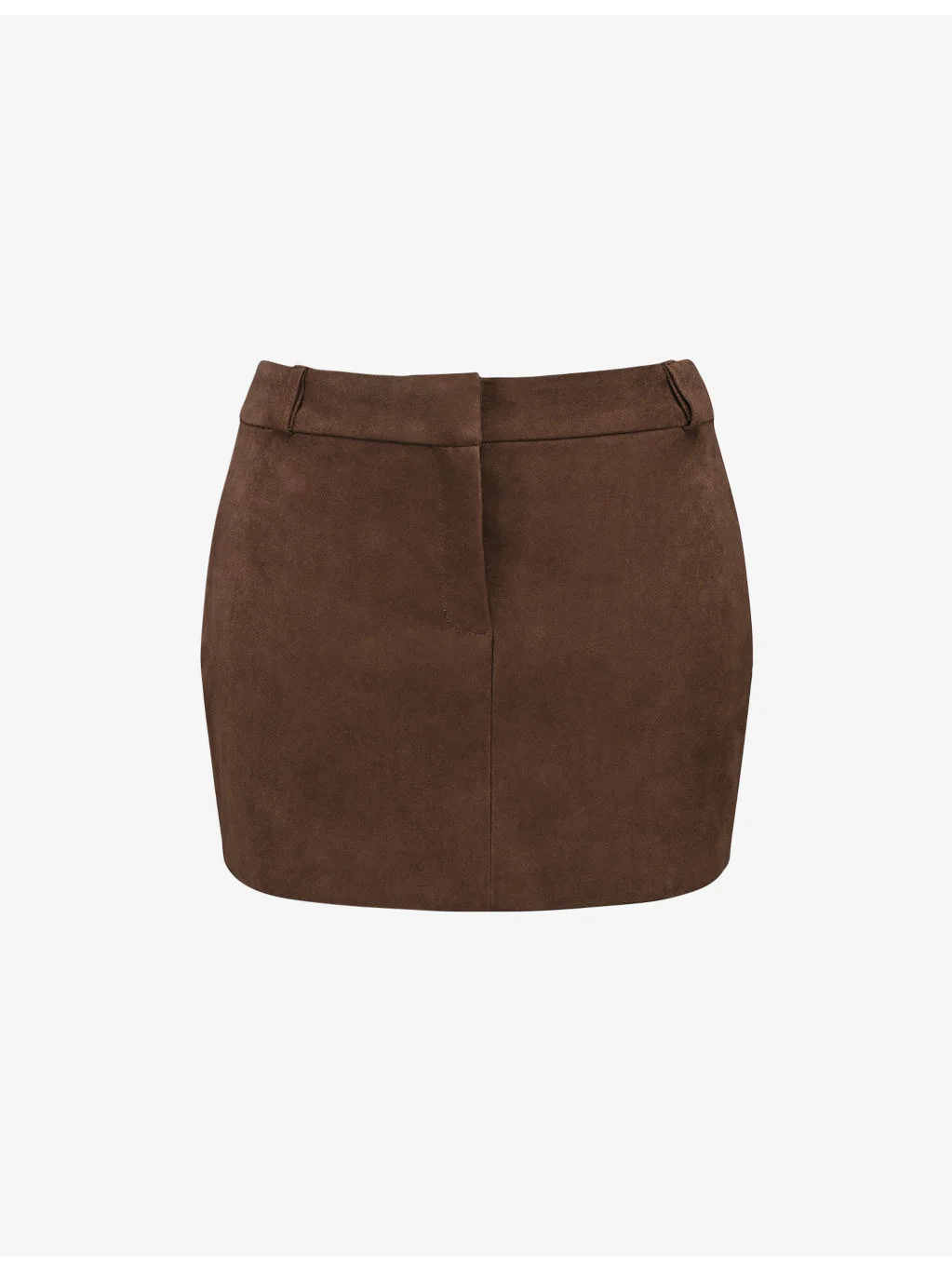 Adelise Faux-Suede Mini Skirt - 1