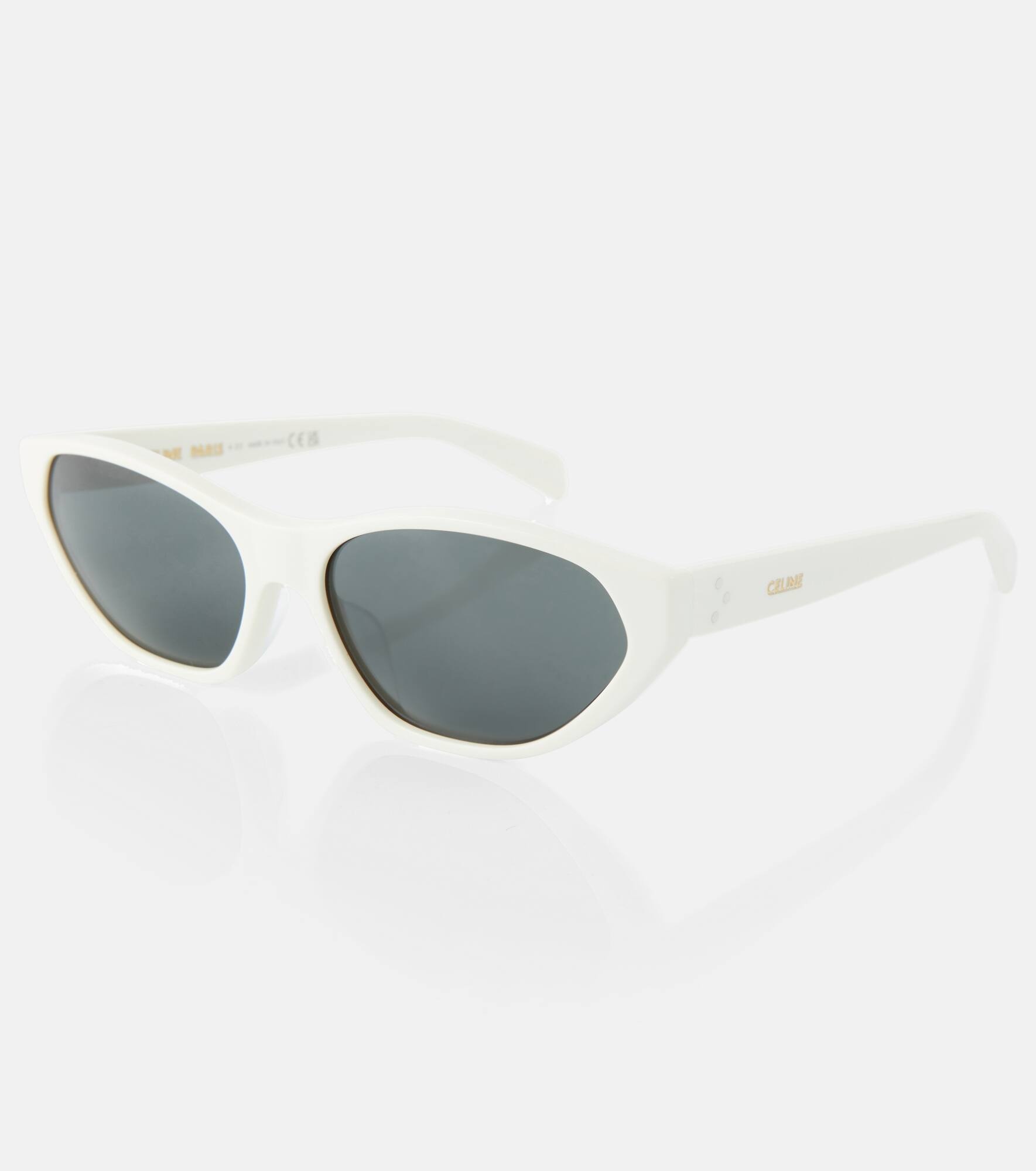 Cat-eye acetate sunglasses - 4