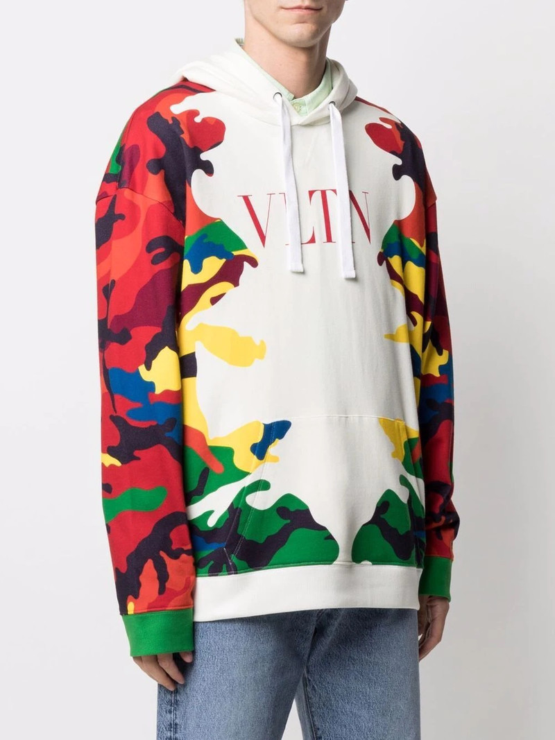CAMOU7 print hoodie 3