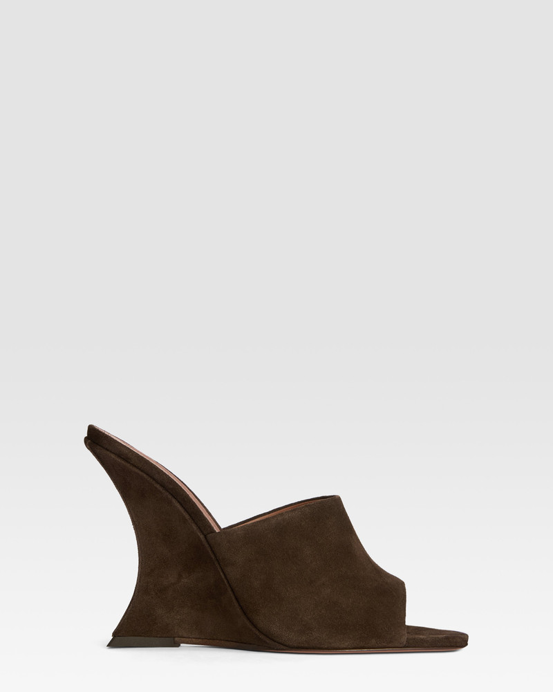 Suede mule 1