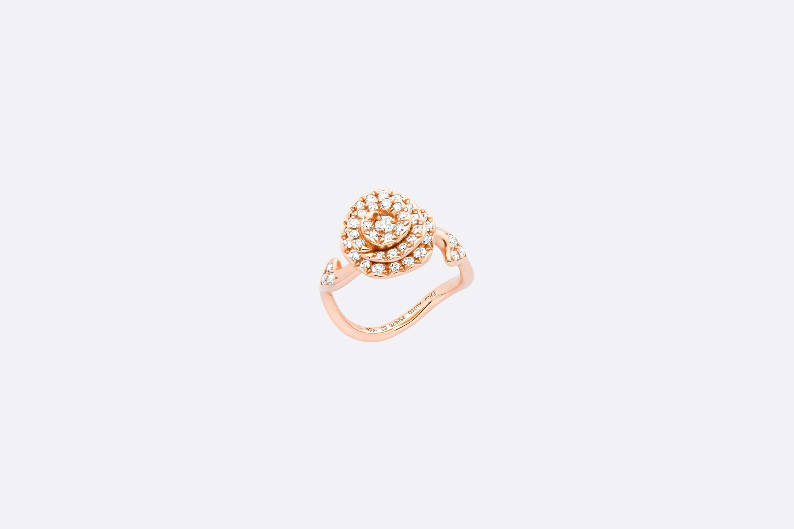 Large Rose Dior Couture Ring - 4