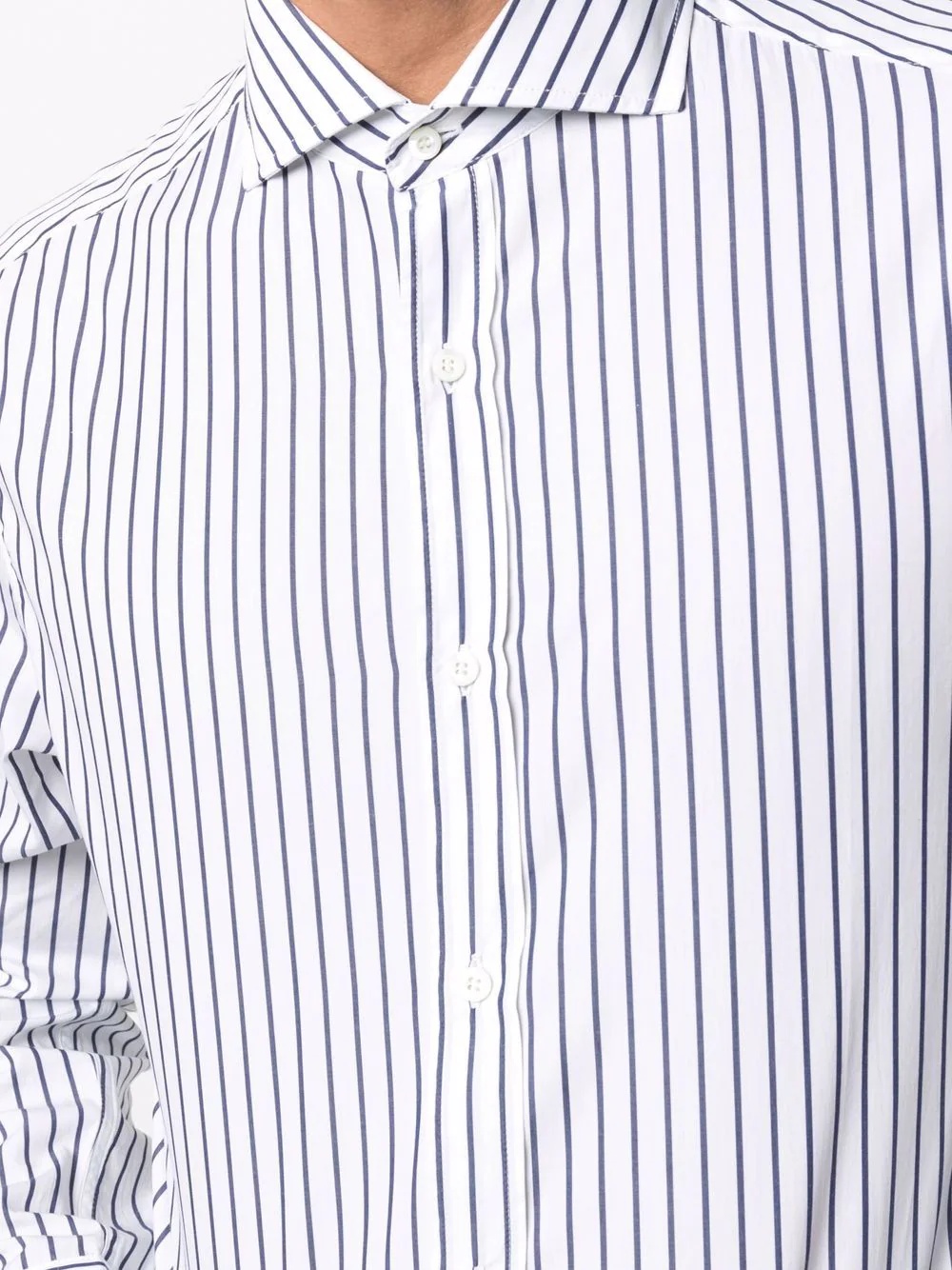 striped cotton shirt - 5