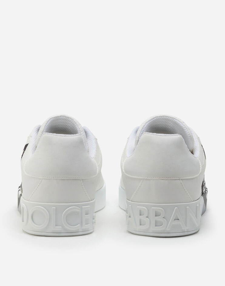 Nylon Portofino sneakers with logo tape - 3