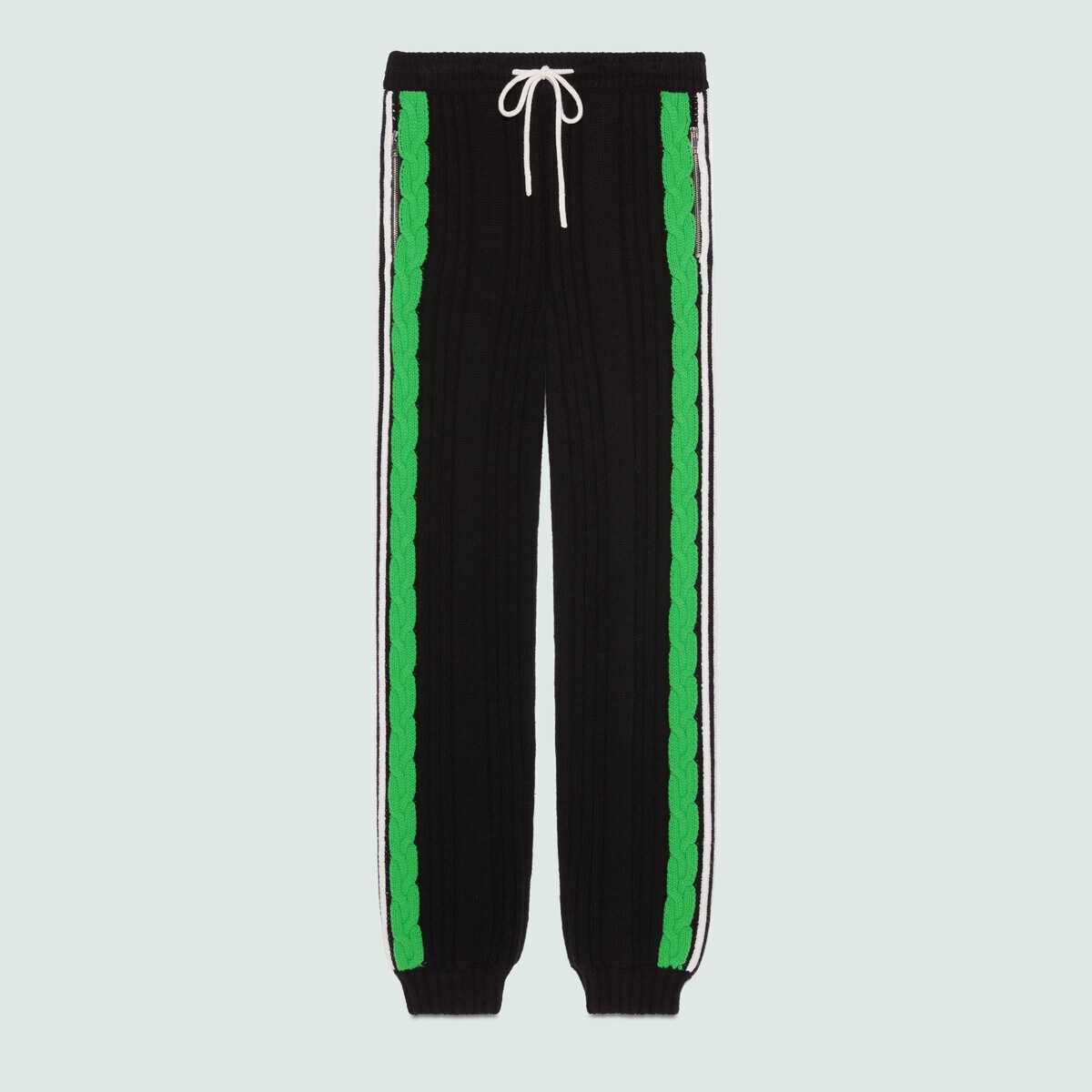 ☆ GUCCI x ADIDAS wool jacquard joggers コラボニット ☆ GUCCI adidas x Gucci soft wool jogger | REVERSIBLE