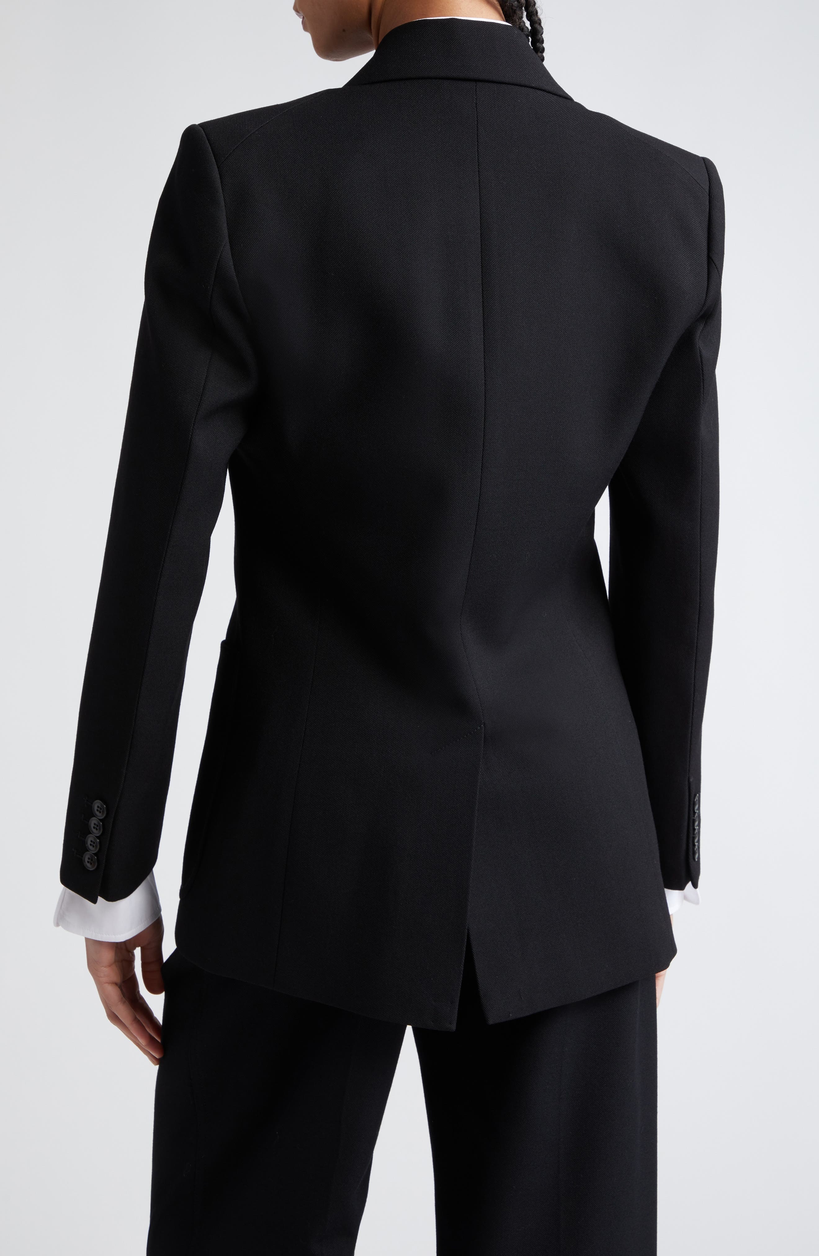 Patch Pocket Twill Blazer - 3