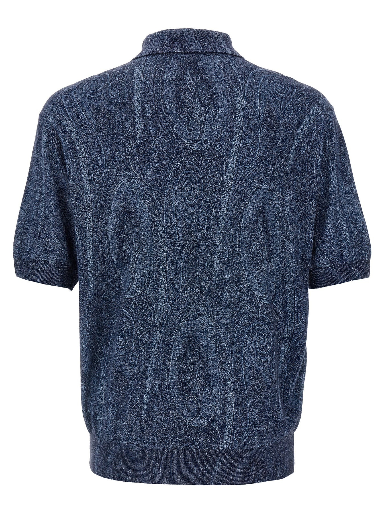 Paisley Polo Blue - 2