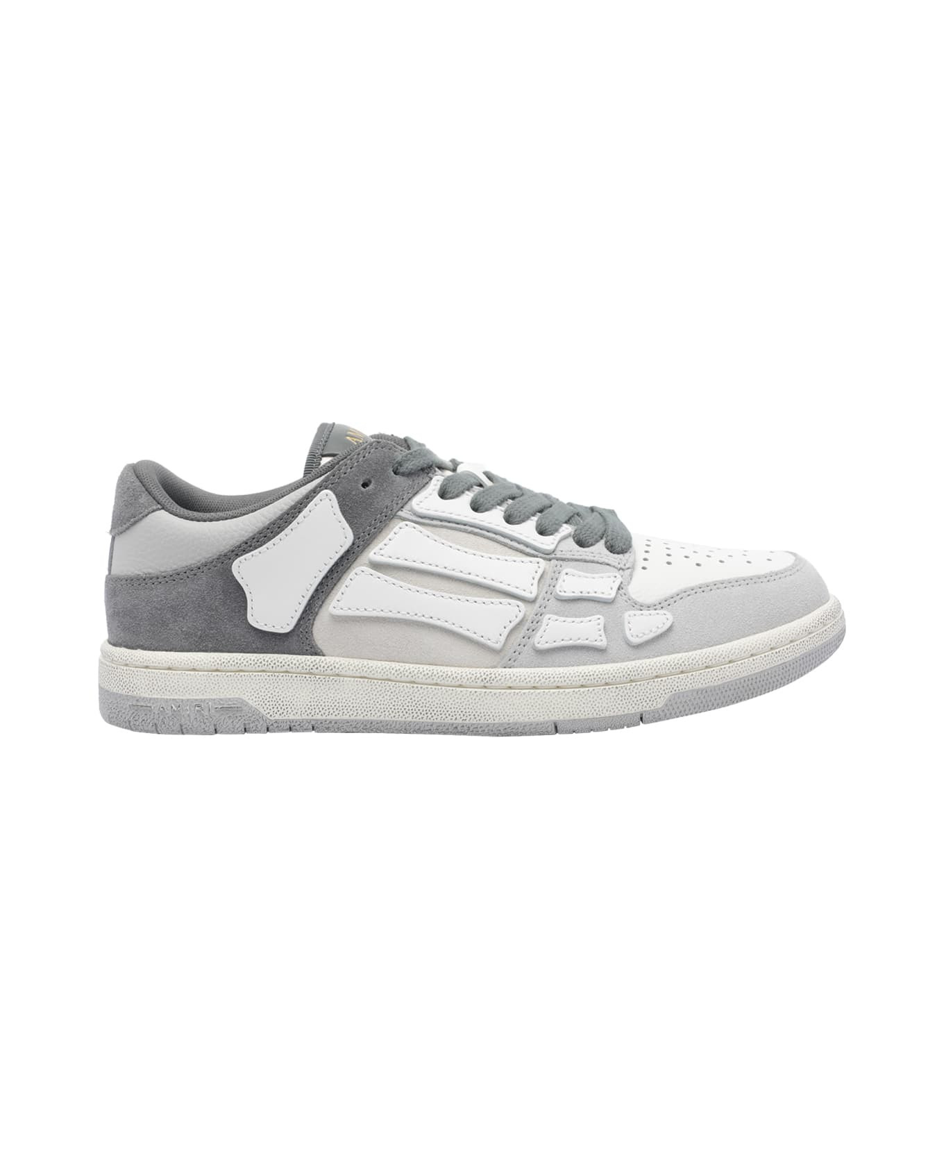 Distressed Skel Sneakers - 1
