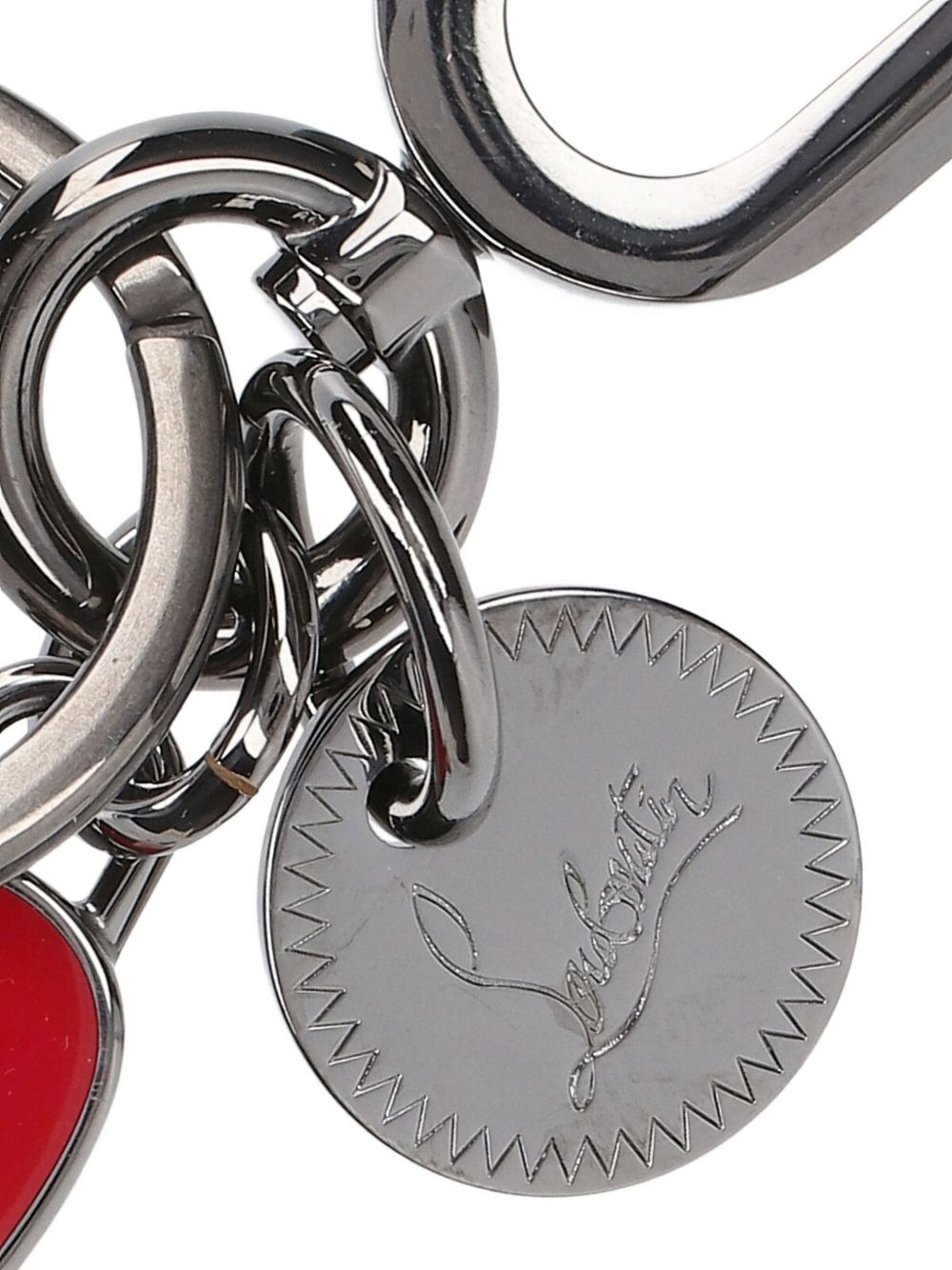 Mooncrest red-bottom keyring - 3