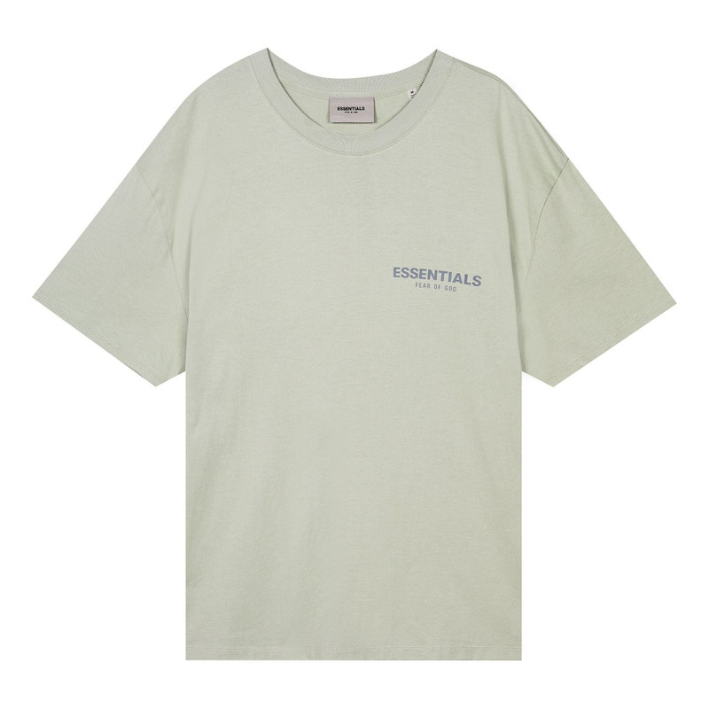 Fear of God Essentials SS21 T-Shirt Concrete Green FOG-FW21-115 - 1