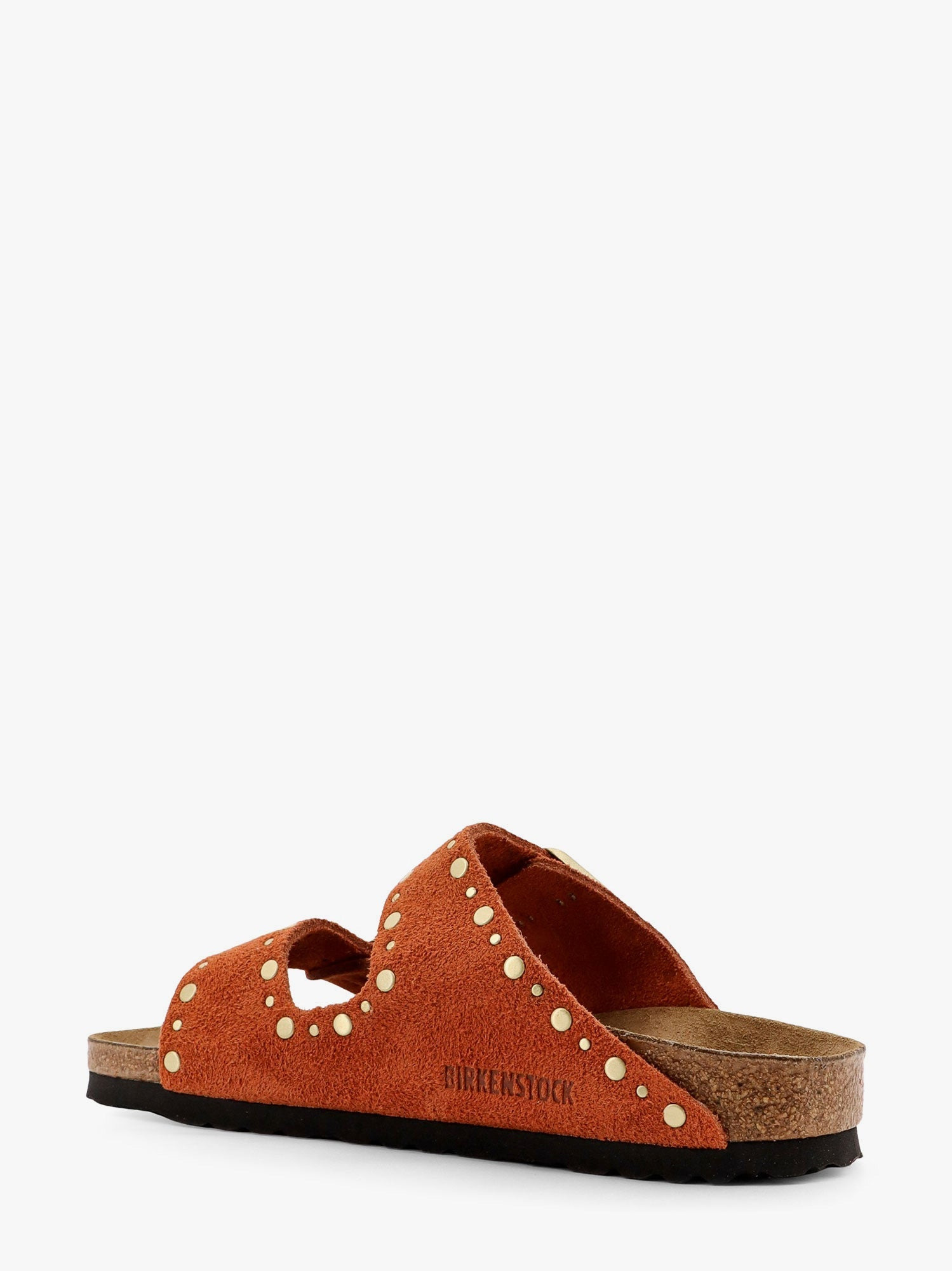 Arizona Rivet Border Leather Sandals With Applied Metal Rivets - 3