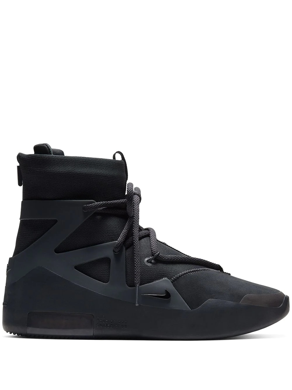 x Fear Of God Air 1 "Triple Black" sneakers - 1