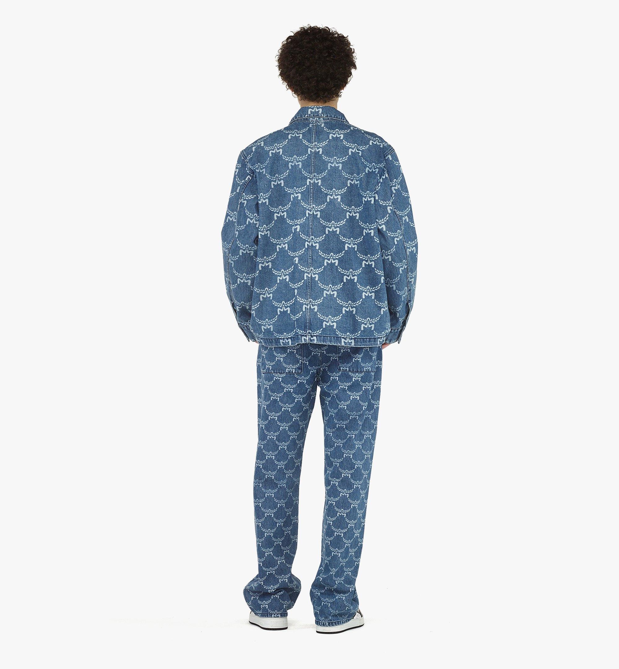 Lauretos Monogram Denim Jacket - 5