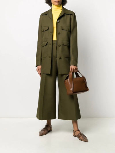 Stella McCartney flap-pocket military-style jacket outlook