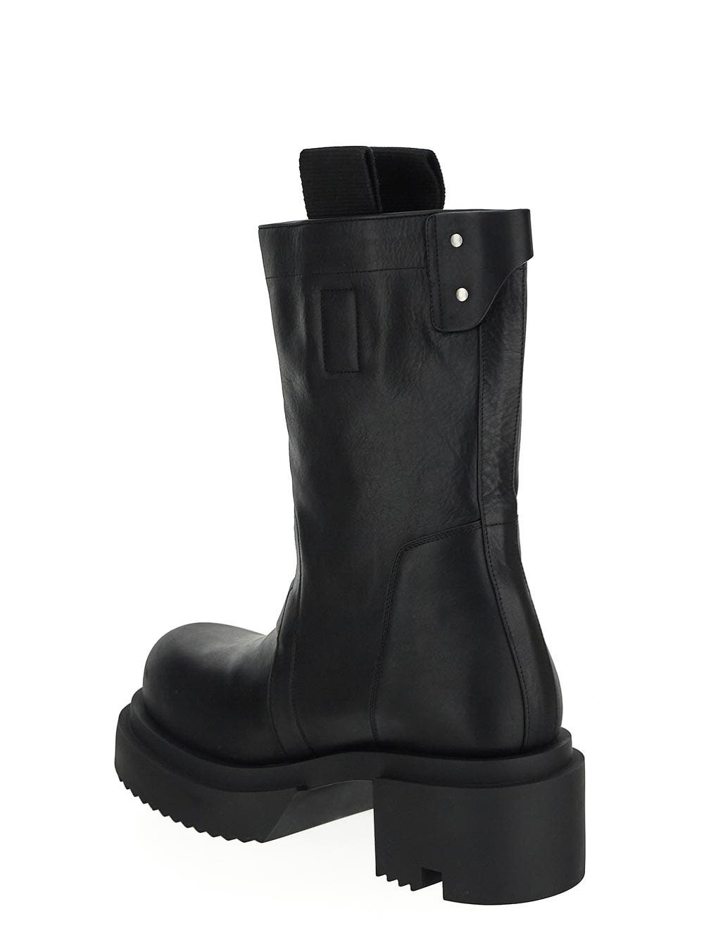Rick Owens Pull On Bogun Boot | oluxury | REVERSIBLE
