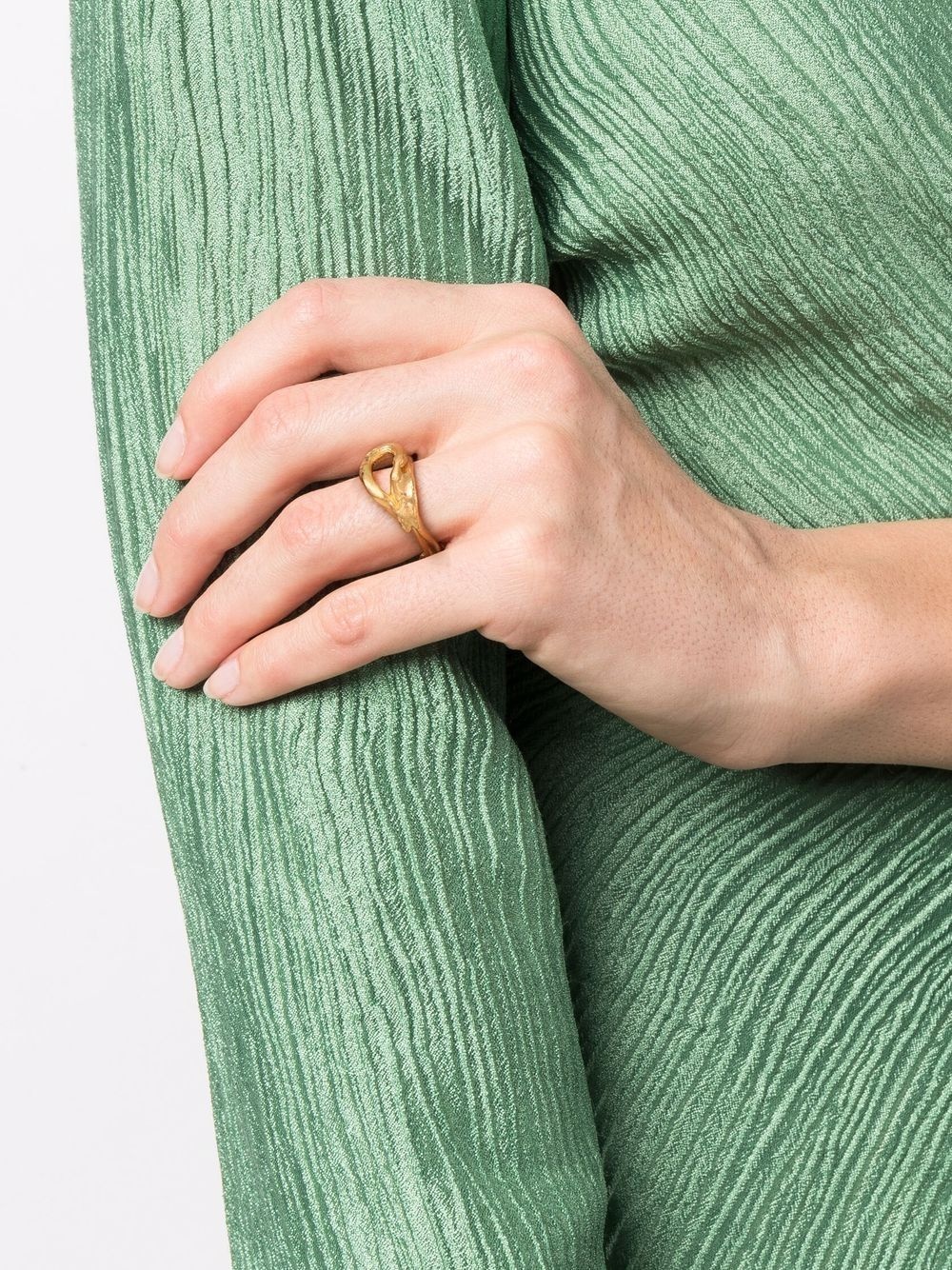 Ancient Forest textured ring - 2