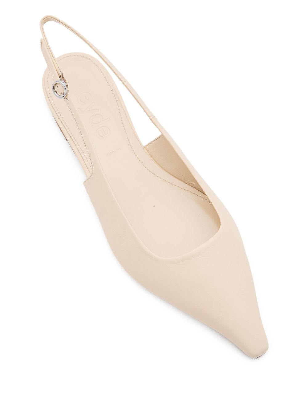 leather ballerina shoes - 4