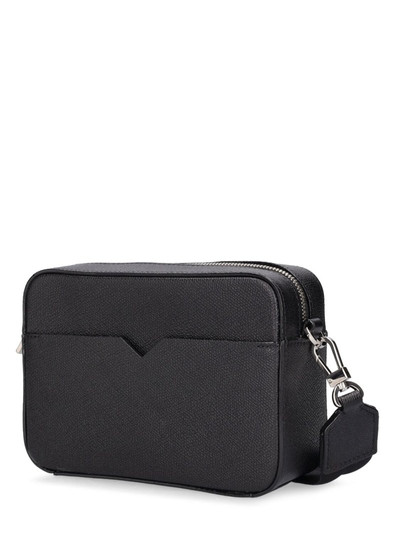 Valextra Small leather camera bag outlook