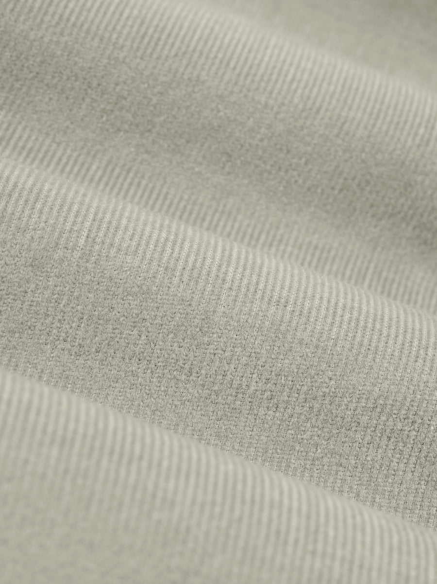 Corduroy Straight Neck LS Top - 3