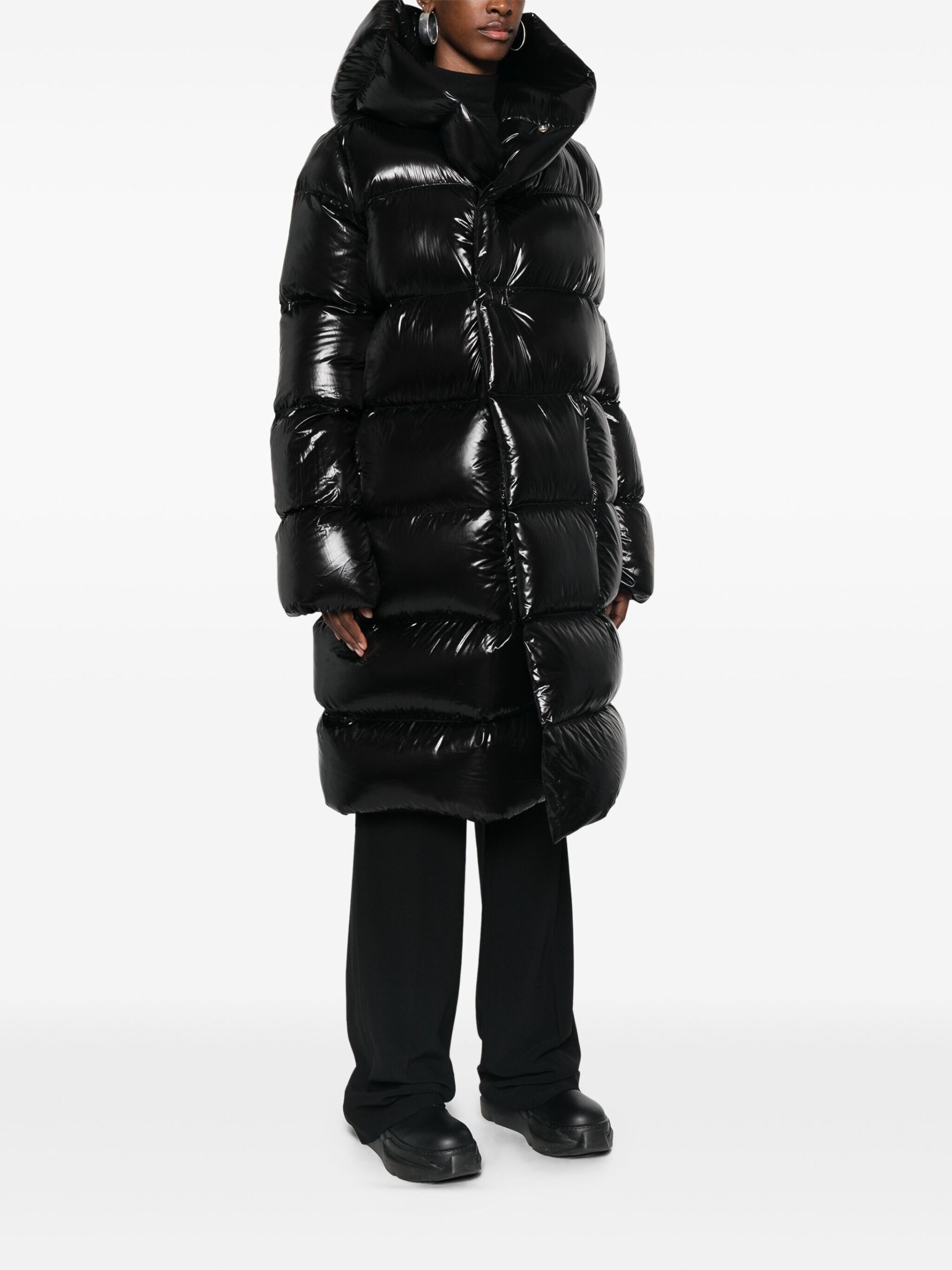 LS Hooded puffer coat - 3