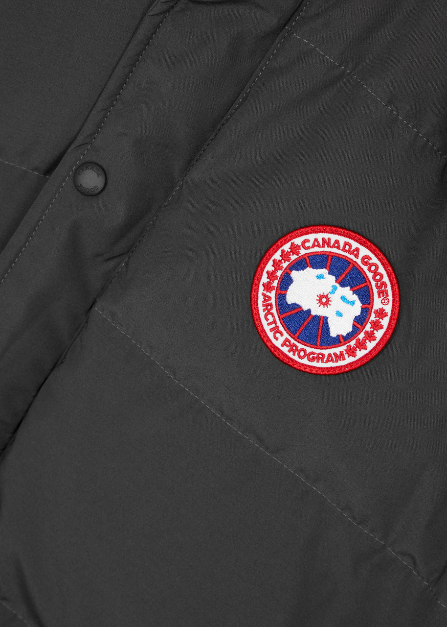 Canada Goose Women's Xxl Dark Grey Freestyle Quilted Artic-Tech Gilet - 5