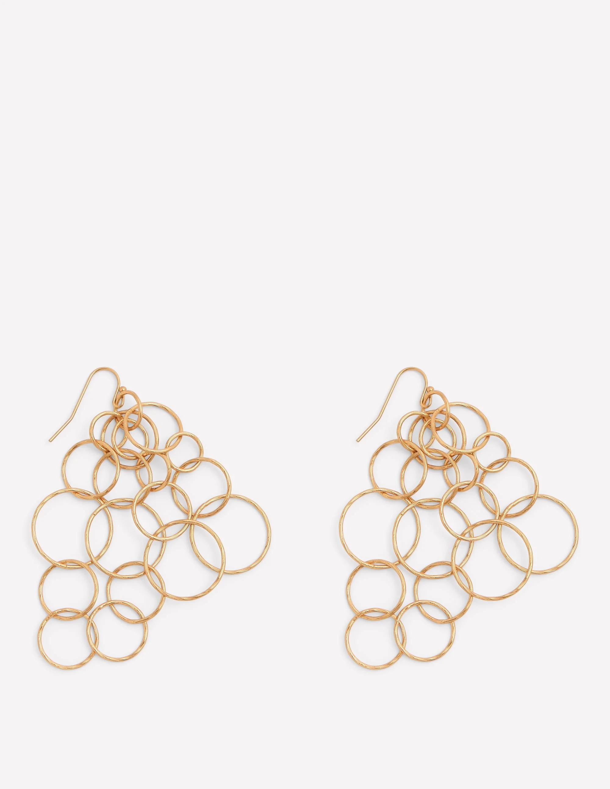 Ring Mega Earrings-Gold - 1