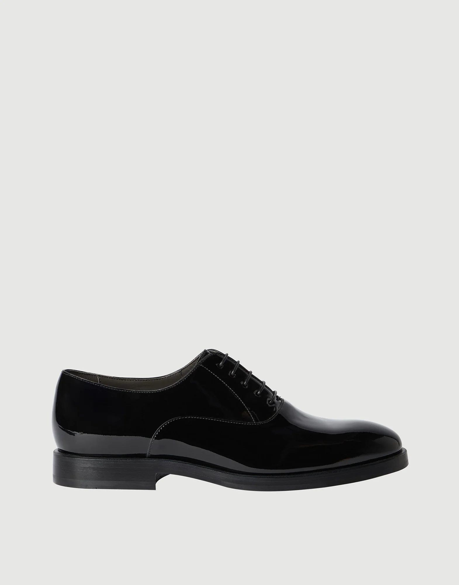 Patent calfskin Oxfords - 1
