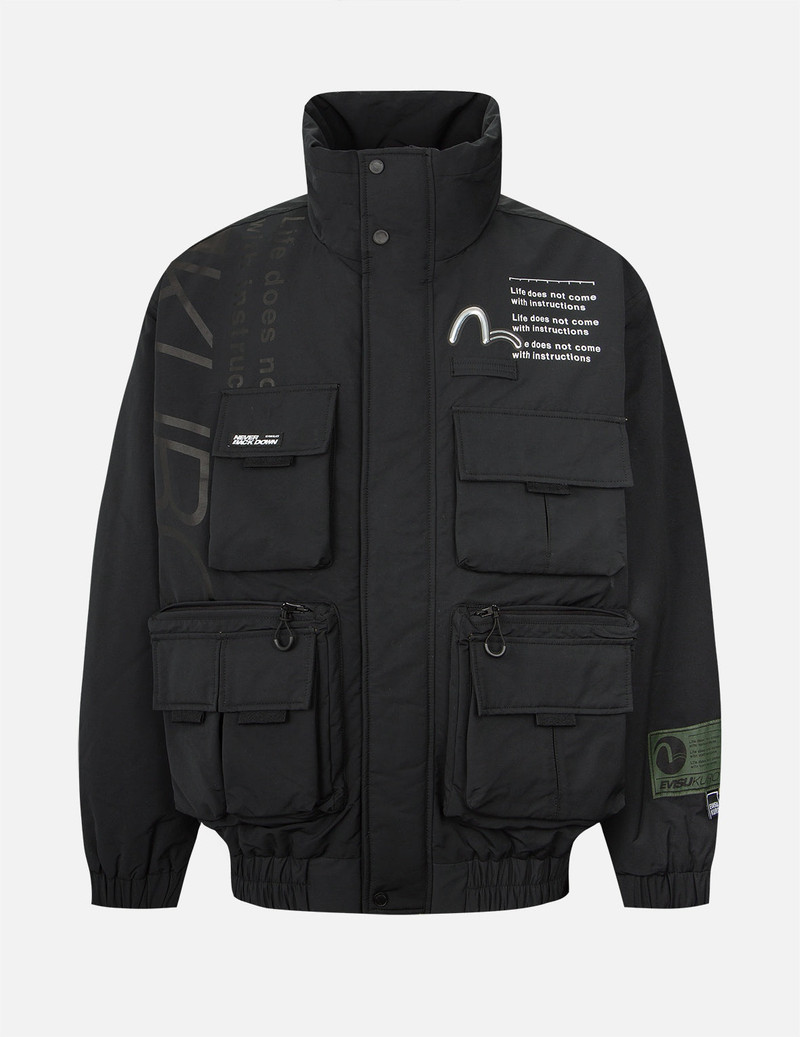 Multi Pocket Padded Bomber Jacket 1