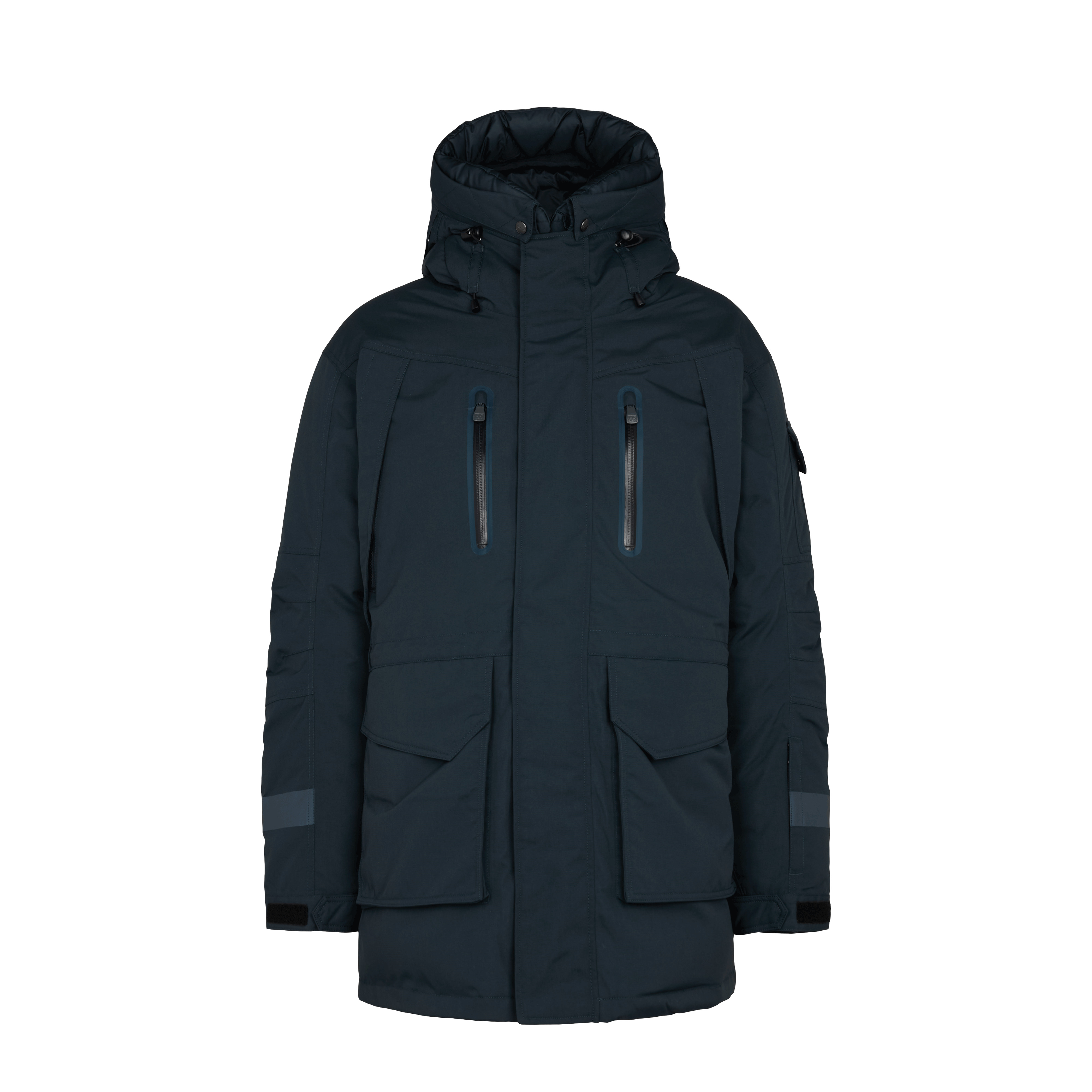 Jökla Arctic professional vegan parka with hood trim - 1