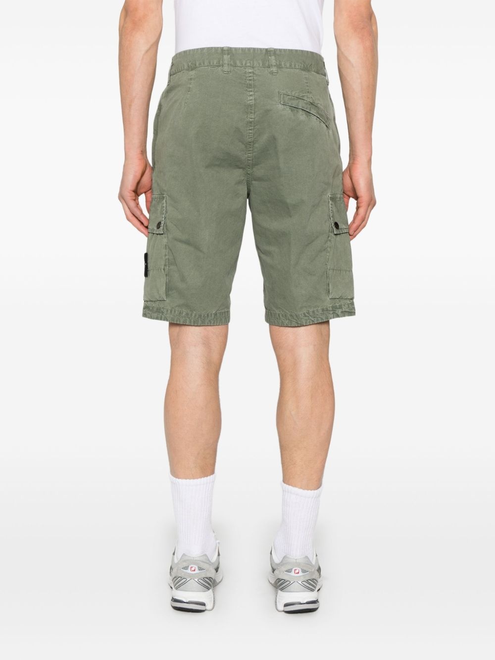 Compass-badge shorts - 4