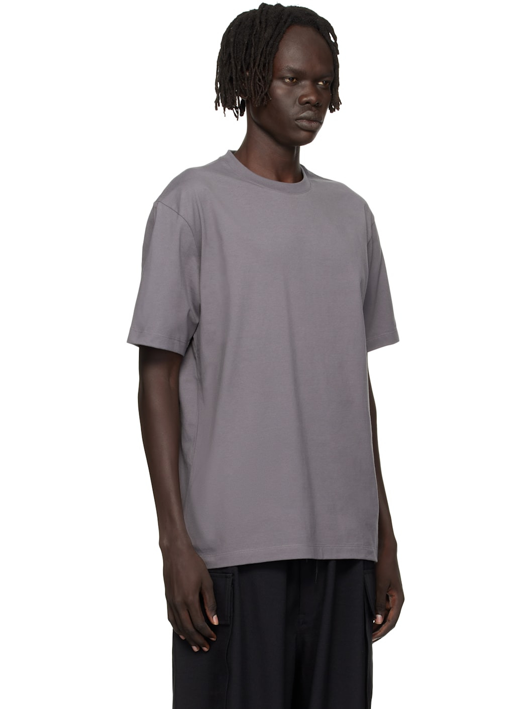Gray Graphic Short Sleeve T-shirt - 2