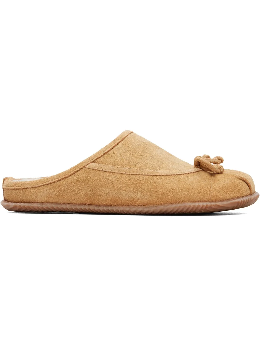 Beige Ballerina Babouche Slippers - 1