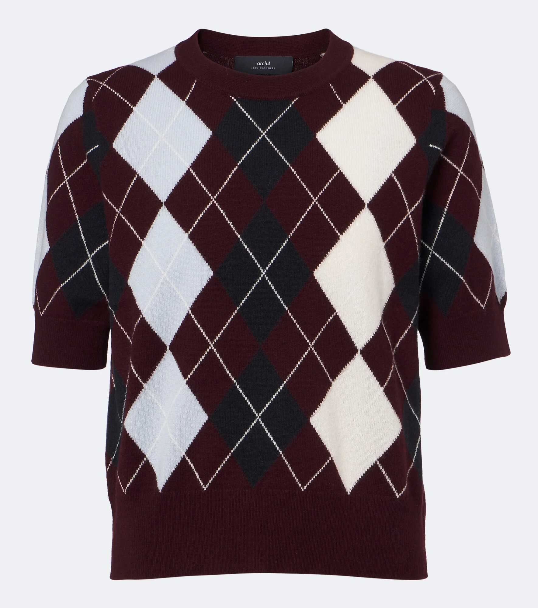 Bronagh argyle cashmere sweater - 1