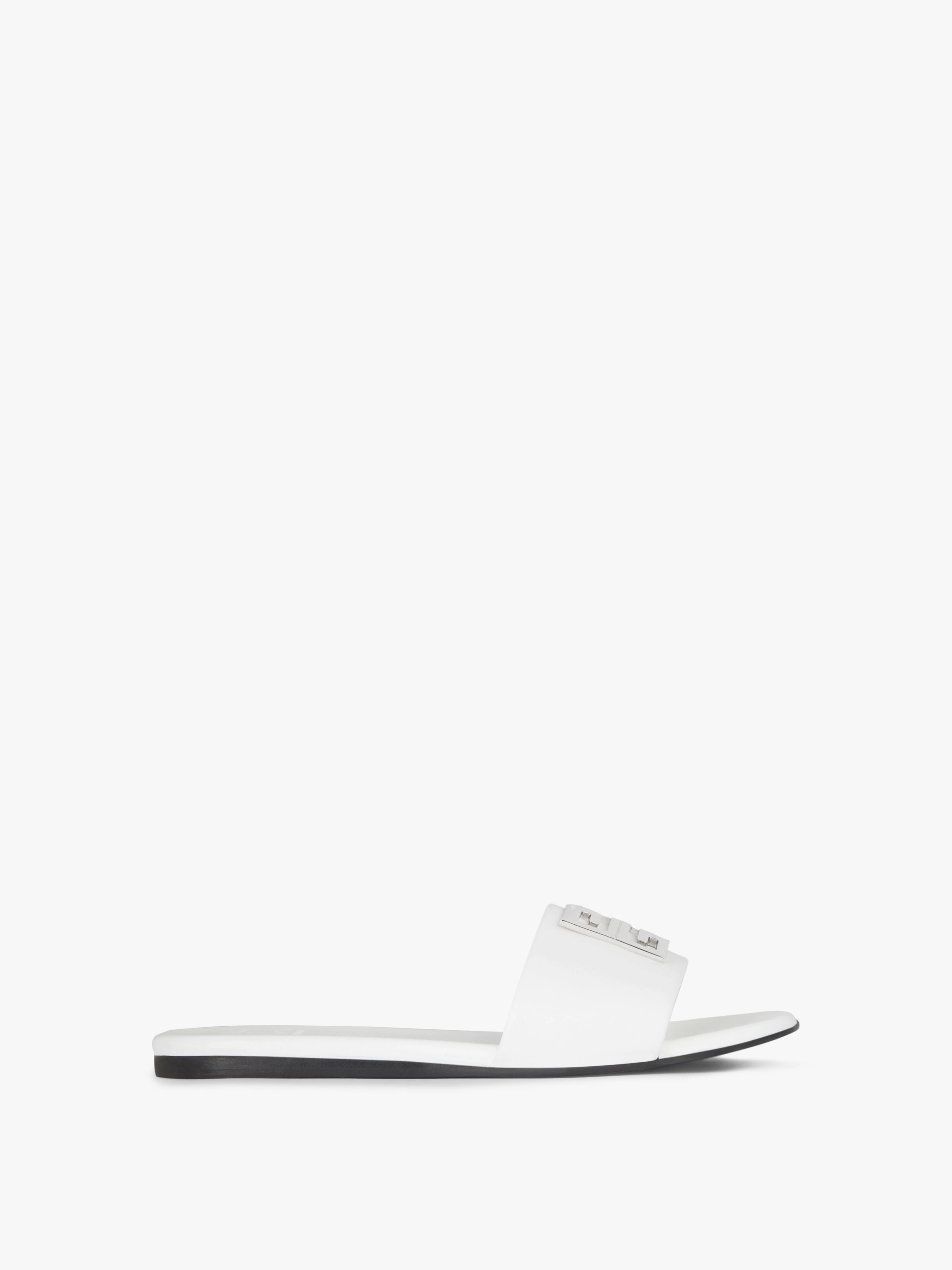 4G SANDALS IN LEATHER - 1