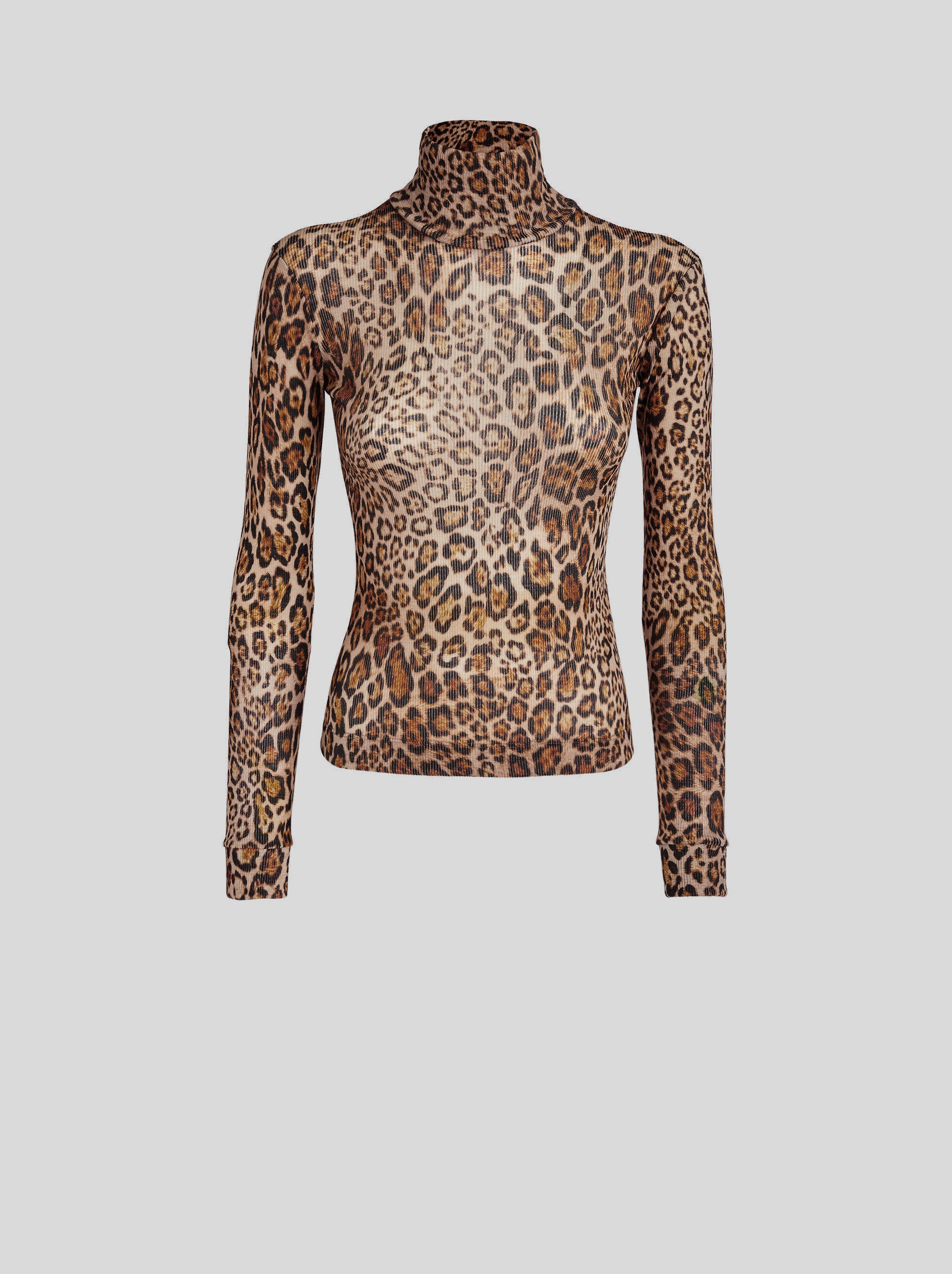 ANIMALIER WOOL TOP - 1