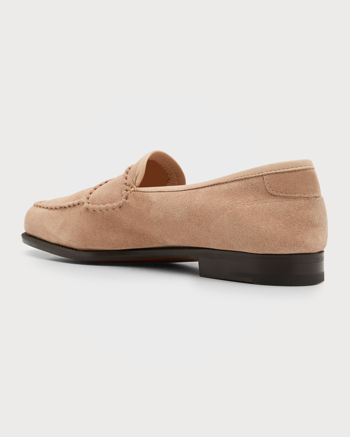 Men's Bath Suede Penny Loafers - 3