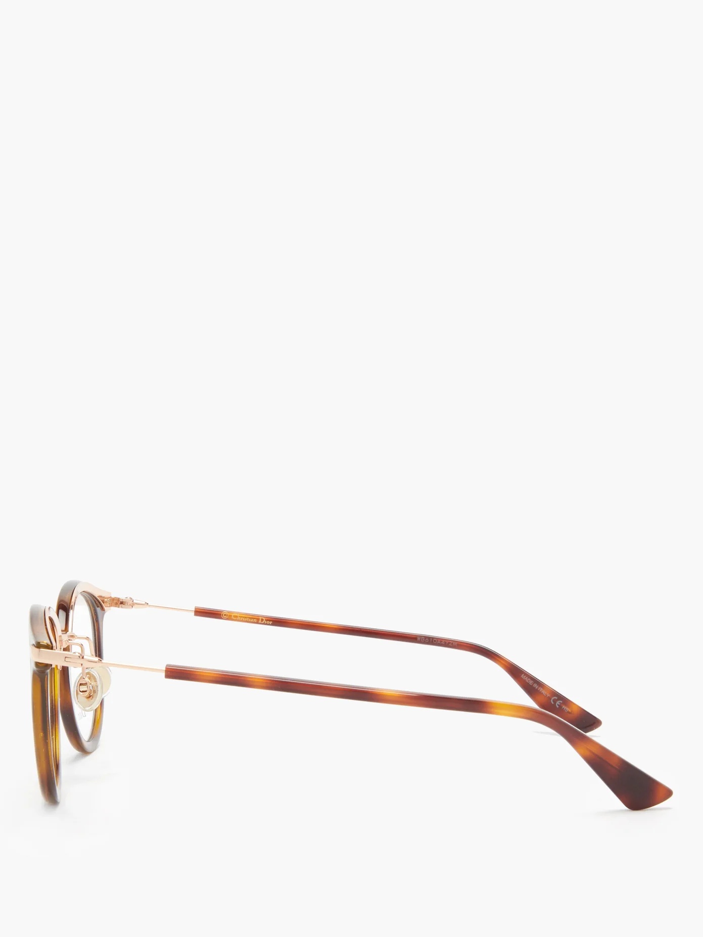 Diorline3F round tortoiseshell-acetate glasses - 3