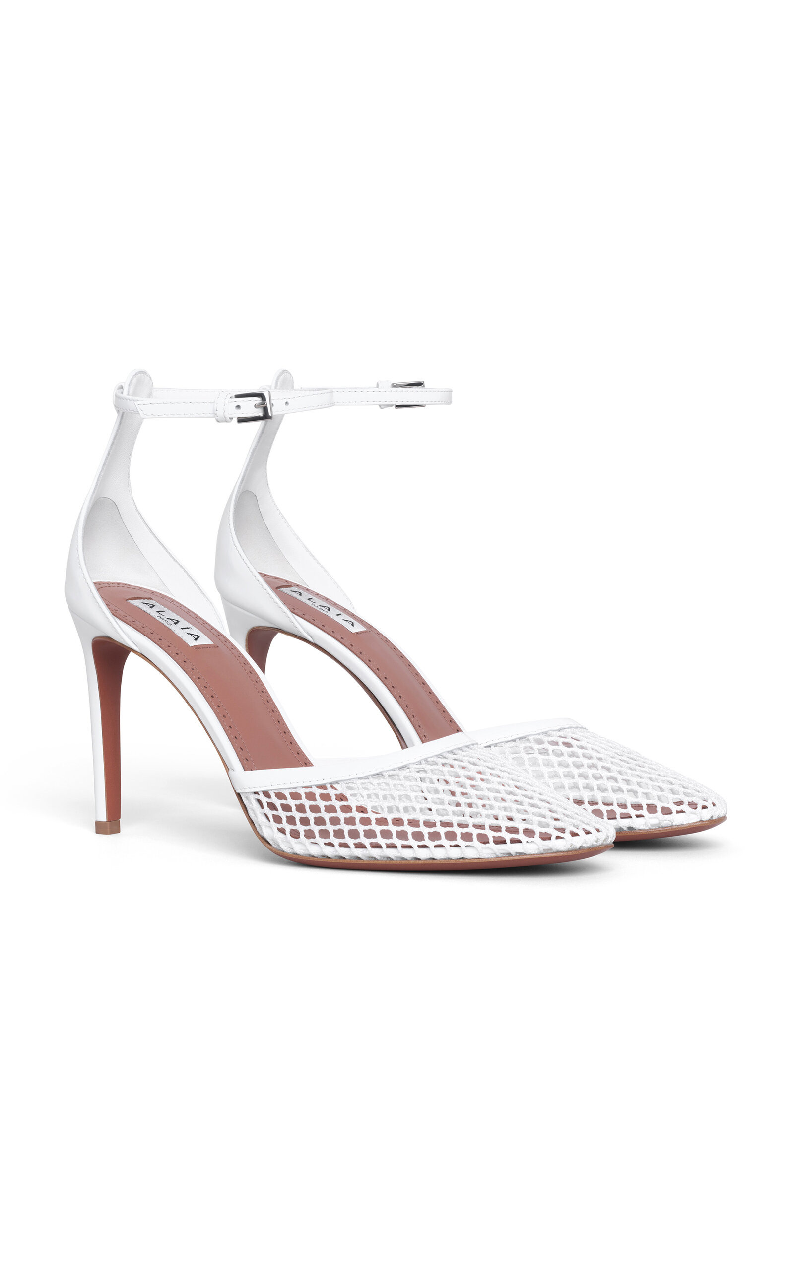 Mesh Pumps white - 4