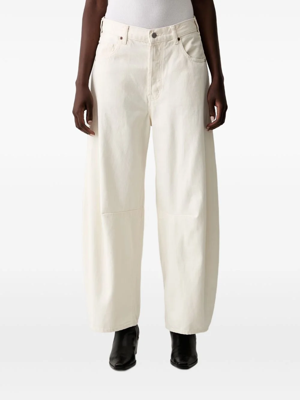 logo-patch jeans - 1
