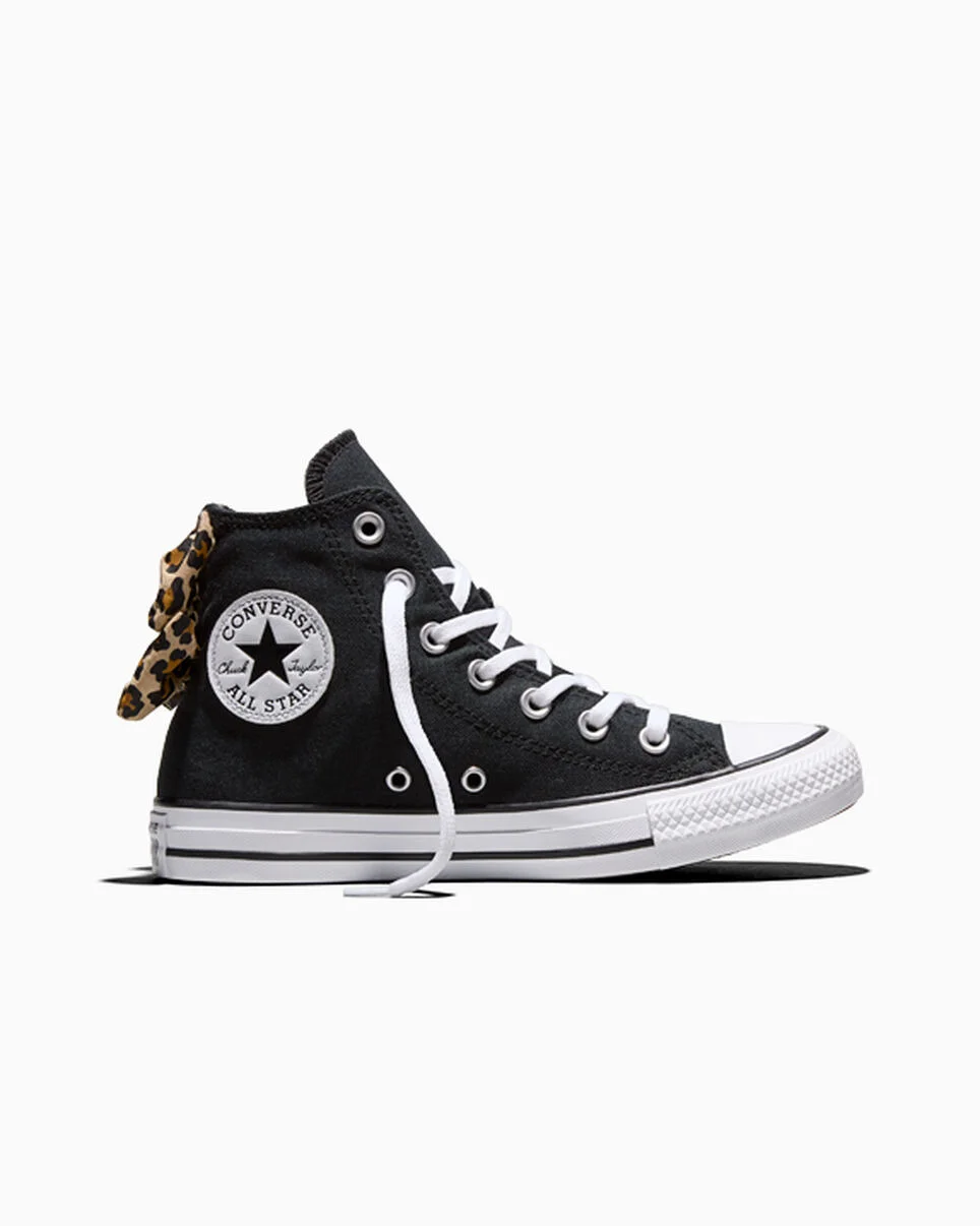 Chuck Taylor All Star Leopard Bow - 1